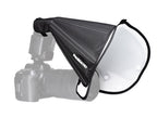 ProMacro Diffuser mounted on camera side view