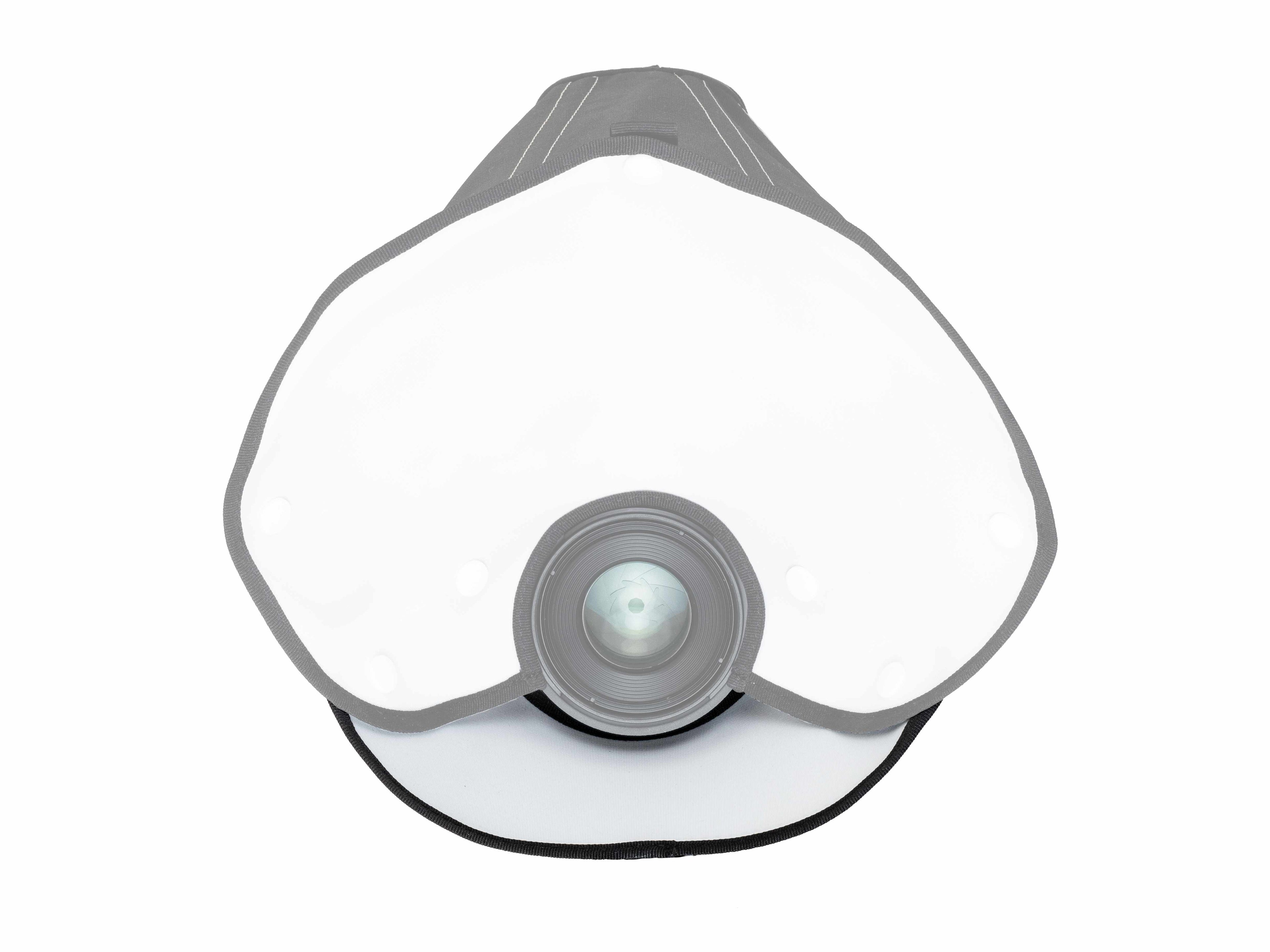 Pro Macro Diffuser with Reflector Front View